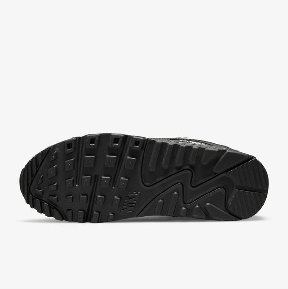 Nike Air Max 90 Womens Sneakers Shoes Customized with Crystals Black - Picture 5 of 6